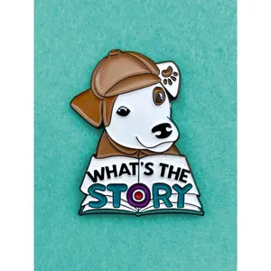 Wishbone Enamel Pin