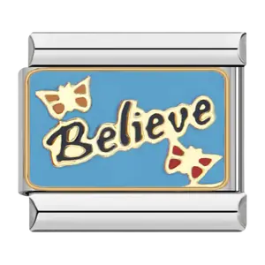 Believe (Original Italian Charm Bracelet)