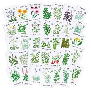 Organic Herb Seeds (35-Pack)