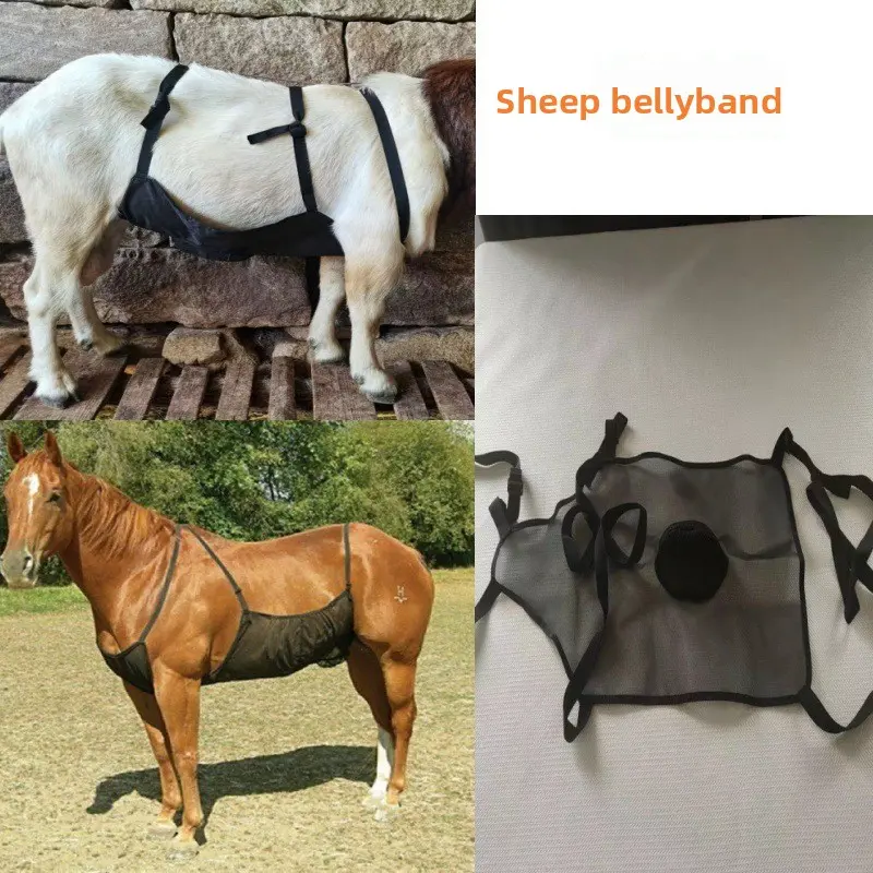 Sheep Belly Girdle Prevents Male Sheep Mating Breathable Mesh Belly Girdle Assists Breeding Sheep Physiology Belly Girdle Livestock Supplies