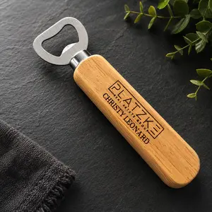 Personalized Wooden Bottle Opener