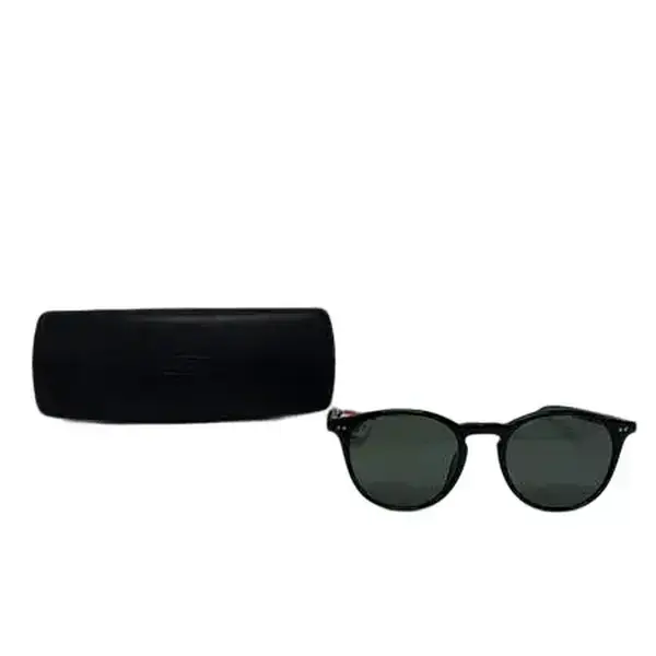 Pre-owned RAEN Acetate Bag Accessories Black Frame Green Polarized Basq Sunglasses E26042611