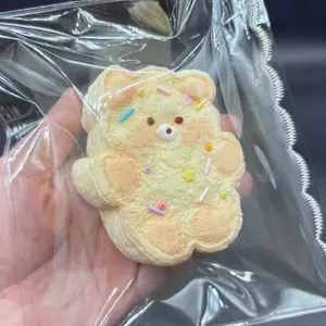 Frozen butter cute cookie bear taba squishy toy