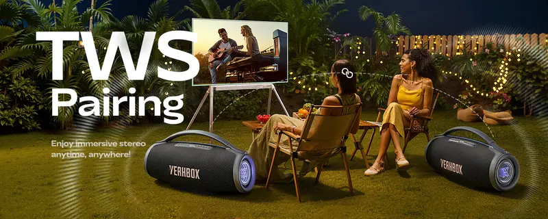 YEAHBOX Ultra 320 High-Power Ultra-Portable Bluetooth Bass Speaker - 300W Rated/500W Peak Power, True 3-Way 5-Driver System, 6×9in Racetrack Woofer, Dual Radiators, RGB Lights, IP65 Rated, Multi-Input (USB, HDMI ARC, Cells), Deep Controlled Bass Impact YEAHBOX Ultra 320 High-Power Ultra-Portable Bluetooth Bass Speaker - 300W Rated/500W Peak Power, True 3-Way 5-Driver System, 6×9in Racetrack Woofer, Dual Radiators, RGB Lights, IP65 Rated, Multi-Input (USB, HDMI ARC, Cells), Deep Controlled Bass Impact