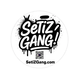 Transparent Outdoor Stickers, Round, 1pcs