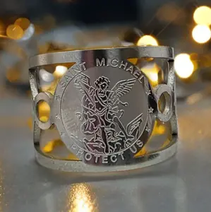San Miguel Arcangel adjustable ring