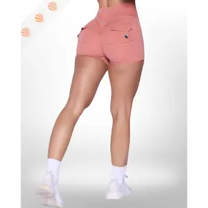 Double Pocket Scrunch Butt Shorts