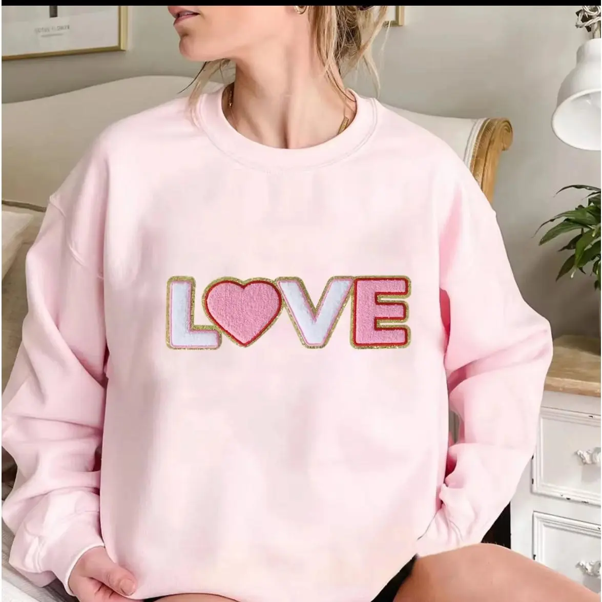 LOVE Chenille Patch LOVE Chenille Patch