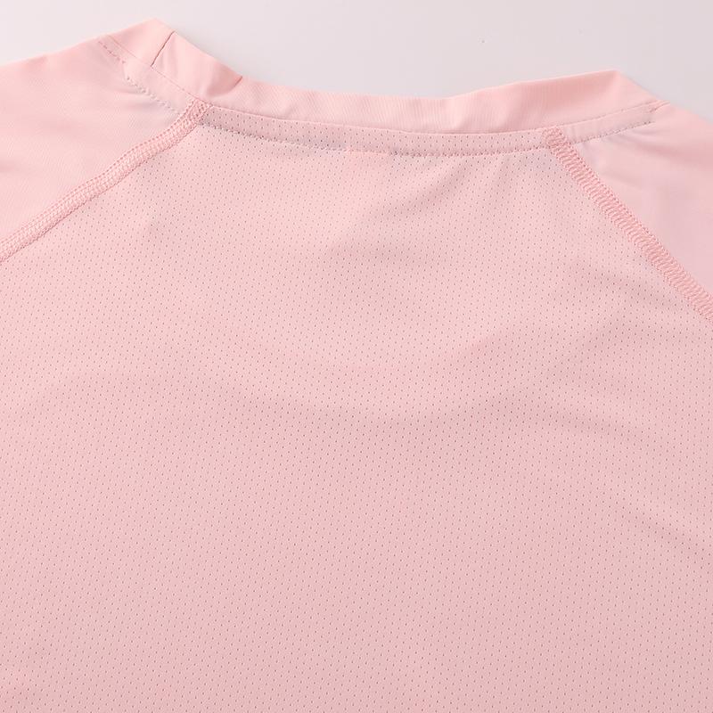 Summer Goddess ice-feel quick-dry sports T-shirt for women—breathable short sleeves, multiple color options, ice-oxygen cooling fabric with built-in cooling effect, high stretch seamless cut for zero restriction during both static and dynamic movement.