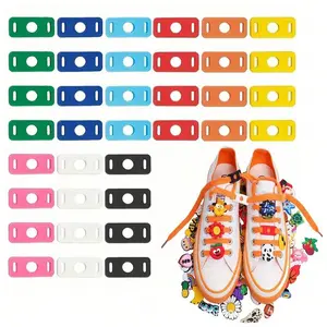 6pcs Shoe Lace Decoration Charms for Sneakers, PVC Soft Rubber DIY Accessories, Cartoon Shoe Lace Clips for Custom Style