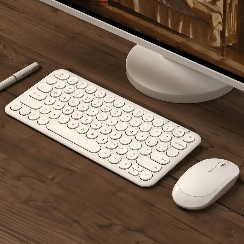 Premium Wireless Keyboard Mouse Set | Wireless Desktop Combo