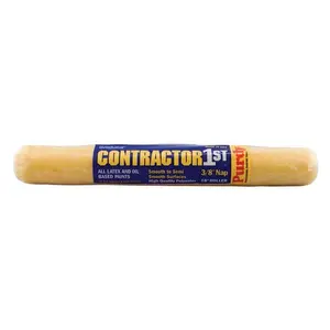 212 MAIN Purdy 140688182 Contractor 1st Roller Cover, Paint Roller Cover for Home Improvement, Building Supplies, Delivers Smooth Finish
