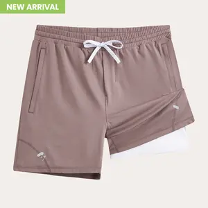 Maamgic Men's Shorts New Arrival Blue Drawstring Waist Side Pockets Comfort Style Menswear Tropical Gym Shorts Casual Wetsuit