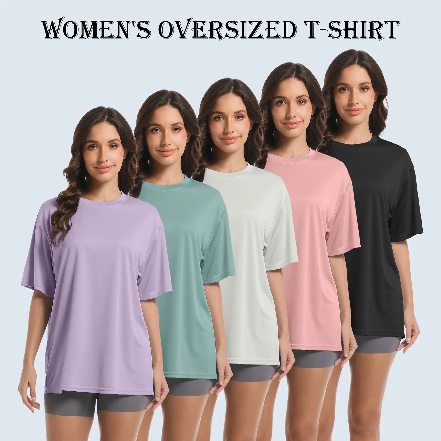 Black+Purple+Pink+Pale Green+Gray
