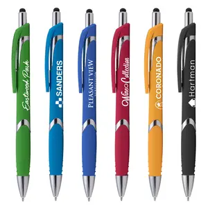 Personalized Solana Softy Stylus Pen Imprinted With Your Logo