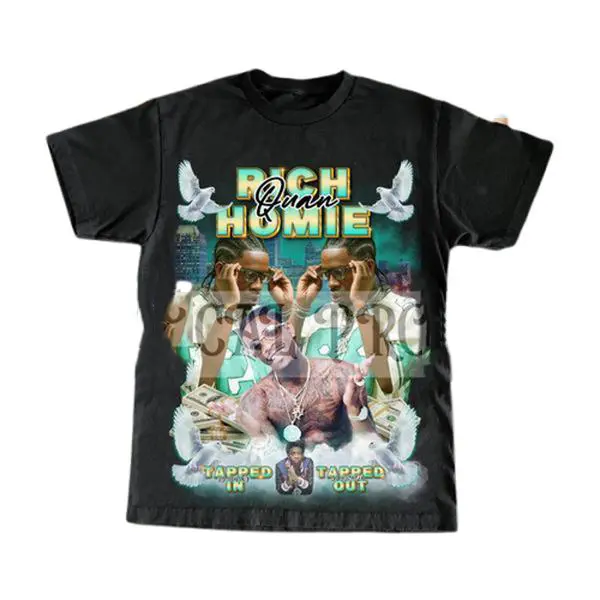 Rich Homie Quan Memorial Shirt - T-shirt Classic Cotton