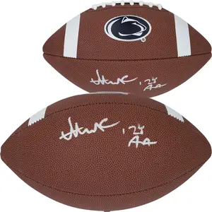 Abdul Carter Penn State Nittany Lions Autographed Replica Football with "2024 All-American" Inscription - Fanatics Authentic Certified