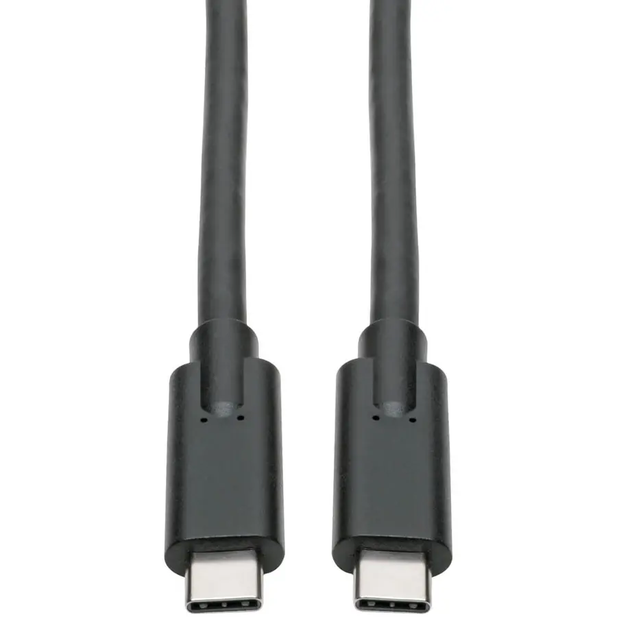 Tripp Lite 6ft USB-C M/M Thunderbolt 3 Data Transfer Cable - Black