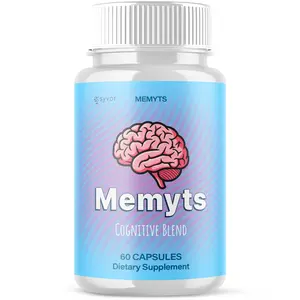 (1 Pack) Memyts Nootropic All Natural Max Formula Brain Supplement 60 Capsules