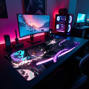 Tanjiro Kamado Mouse Pad, Demon Slayer Mousepad, Anime Desk Mat, Tanjiro Kamado Gaming Mouse Pad, Office Desk Accessory,  Mousepad Gaming