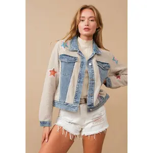 Starstruck Rodeo Denim & Teddy Jacket