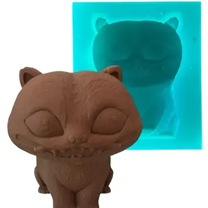 Derpy Tiger K-pop Silicone Mold (Food Grade)