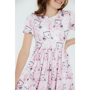 Tee Time S/S Pocket Twirl Dress