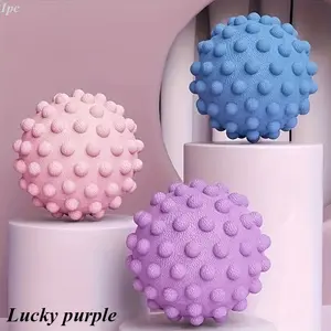 1pc Fascia Ball Yoga Massage Ball, Unisex Muscle Pain Relief, Deep Tissue Relaxation, Portable Design, Ideal for Yoga Gym Home Use