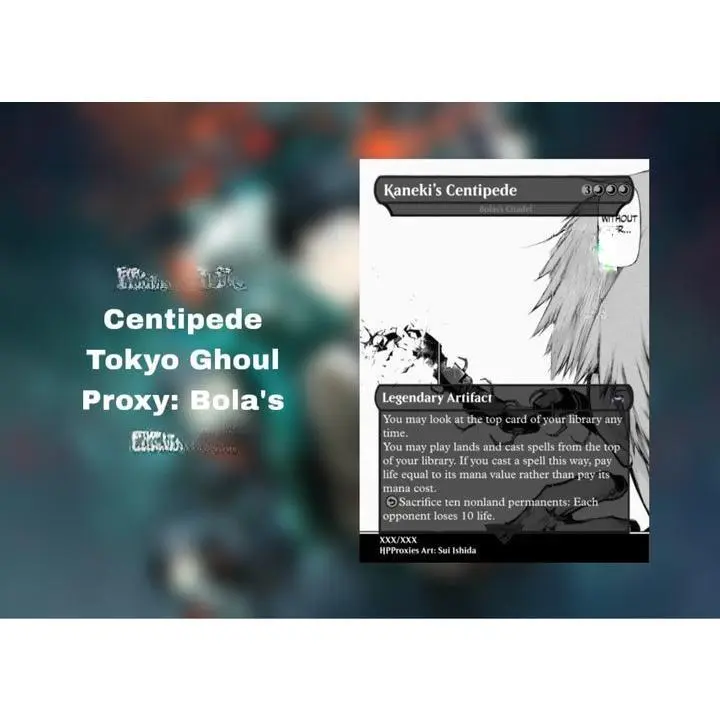 Kaneki's Centipede Tokyo Ghoul Proxy: Bola's Citadel