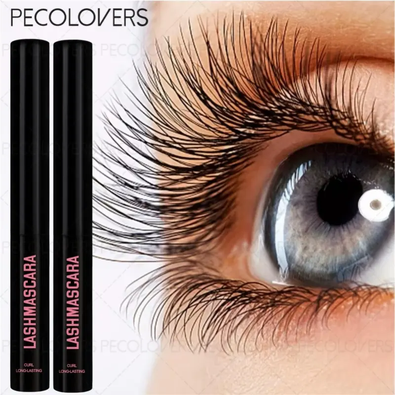 Long-Lasting Black Mascara, Waterproof Sweat-Proof Core, Buildable Volumizing & Thickening Texture, Naturally Defined Lashes with 24H Hold, Great for Sensitive Eyes, Voluminous Mascara, Volumizing Eye Cosmetic