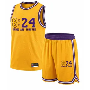 Men's Letter & Number Basketball Jersey Set, Breathable Round Neck Sportswear, Sleeveless Training Uniform, Stylish Team Outfit, Athletic Apparel for Basketball, Gym, Running, Outdoor Training,Comfortable & Versatile for All Seasons