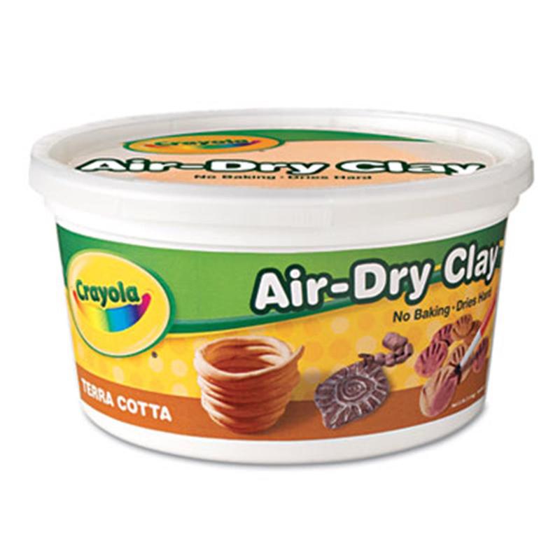 Crayola.  Air-Dry Clay Terra Cotta 2 1/2 lbs