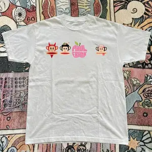 Paul Frank Monkey Baby Tee – Y2K Vintage Cartoon Aesthetic Top