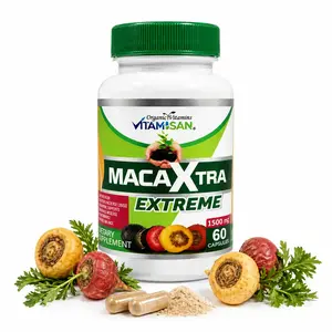 MACA ROOT capsules ( lepidum mayenil ) 60 count organic vitamins