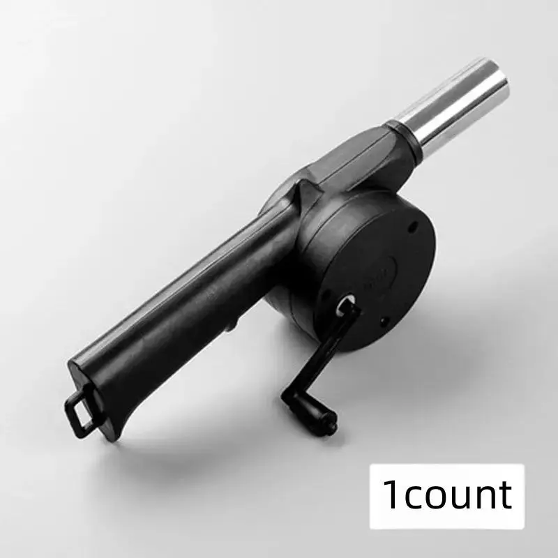 Portable Manual Blower, 1 Count Outdoor Barbecue Blower, Camping & Fire Blower, Efficient & Easy To Use Blower for Barbecue, Kitchen Accessories, Barbecue Utensils, Grilling Accessories, BBQ Tools