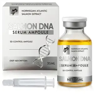 Hydrating Serum Ampoule - Lightweight Face Serum with Norwegian Atlantic Salmon Extract, Daily Moisturizing Essence for Soft, Smooth Skin, 35ml, Boosts Skin Moisture