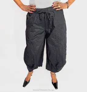 Rundholz Textured Cotton Trousers, Black
