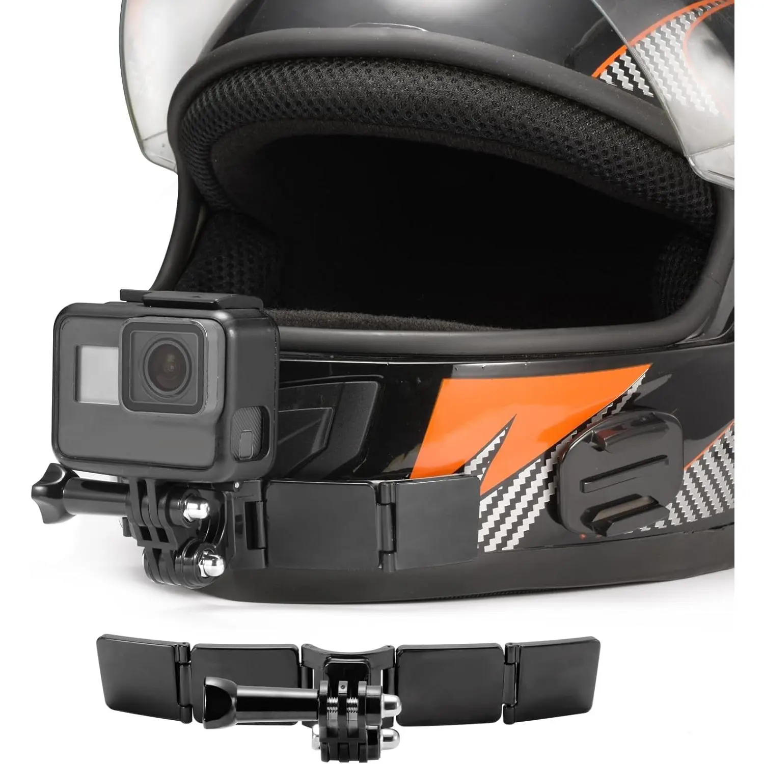 go pro hero 6 for motorcycle helmet Chin Mount Nolan N60-6/N60-6 Sport hook mount Motorcycle Helmet Mount for Gopro