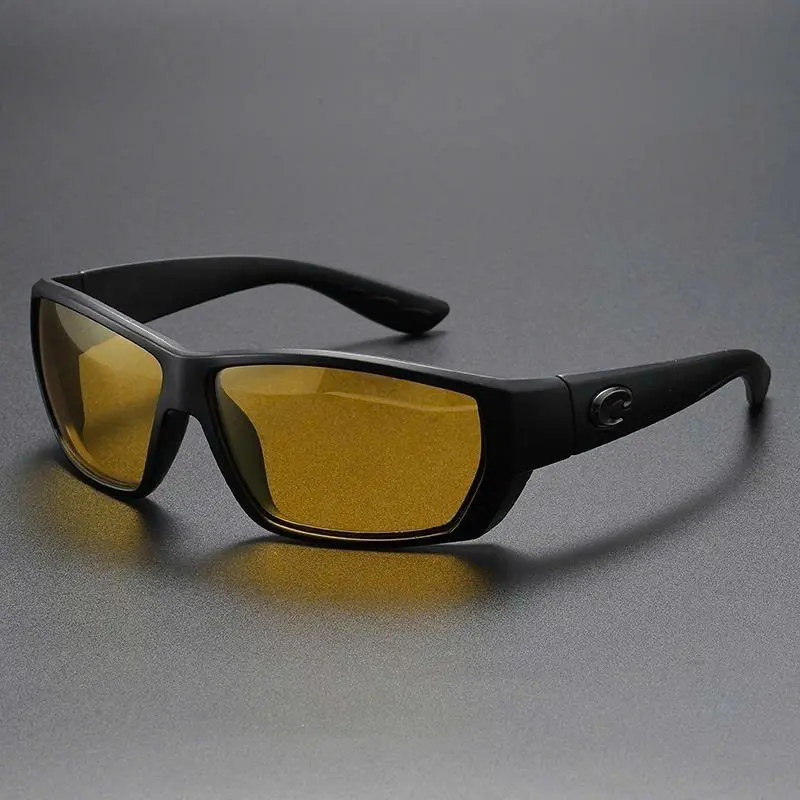 Costa Del Mar Fantail Sand Black Frame Red Mirror Polarized 580P Sunglasses