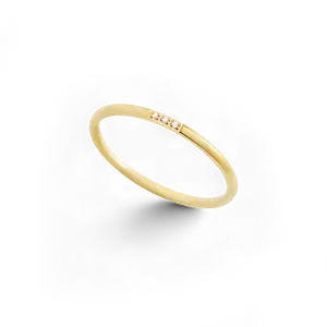 Dainty Diamonds Stacking Ring