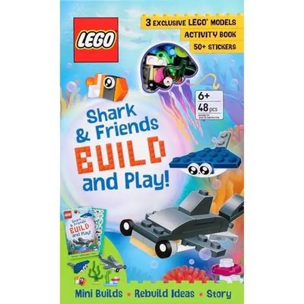 Lego Books: Shark & Friends Build and Play Box -- Ameet Publishing, Mixed Media Product