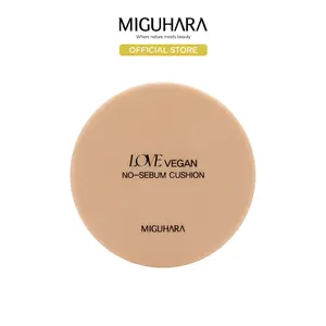 LOVE Vegan No-Sebum Cushion | K-Beauty No Sebum Cushion (15g/0.52 oz.)
