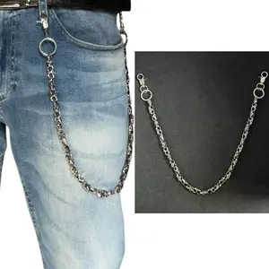Skull Head Pants Chain for Men Women,Jeans Chain,Keys Chain,Biker Wallet Chain,Streetwear Punk Hip Hop Rock Unisex Style