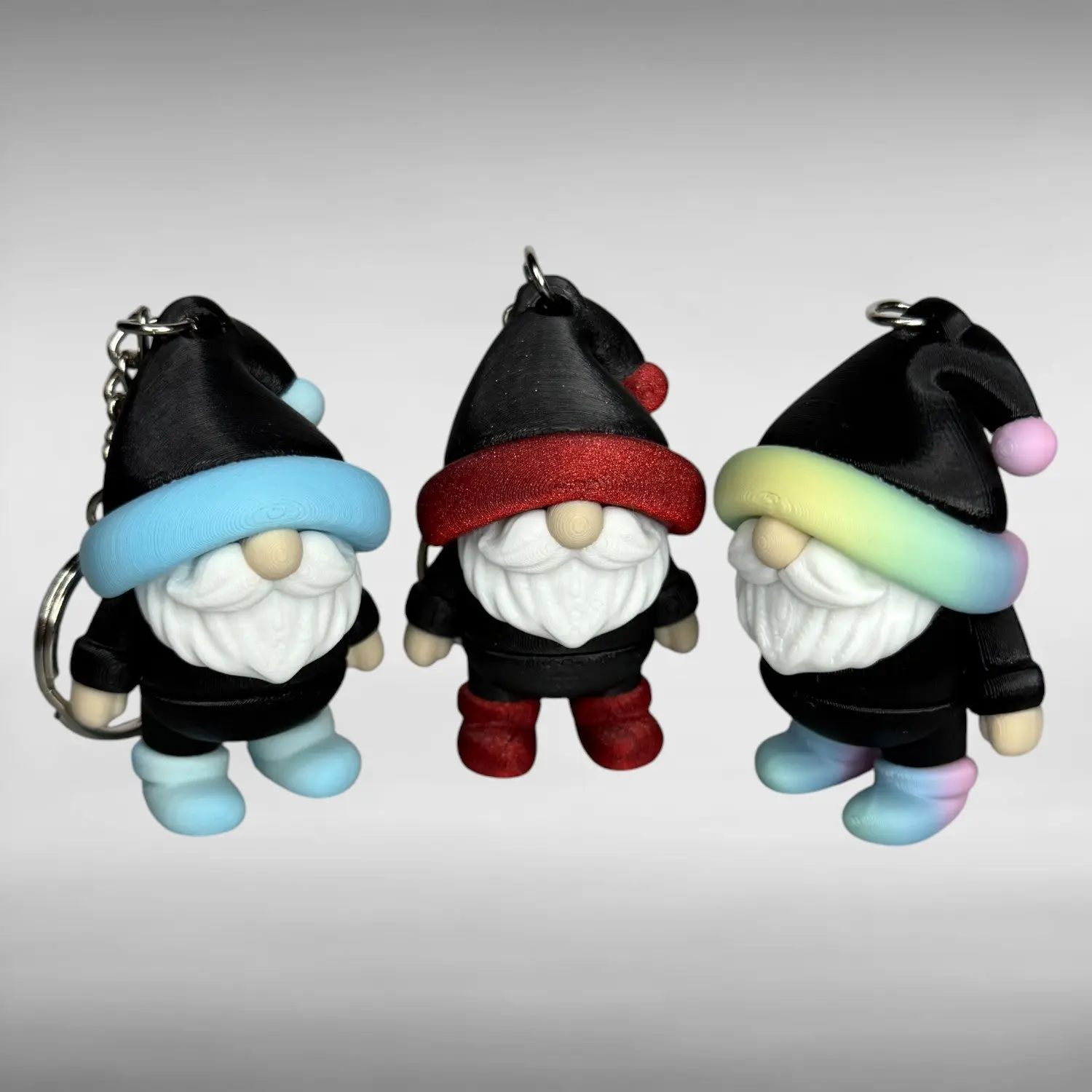 Gothic Gnome Keychain - Fashion Accessory for Daily Use