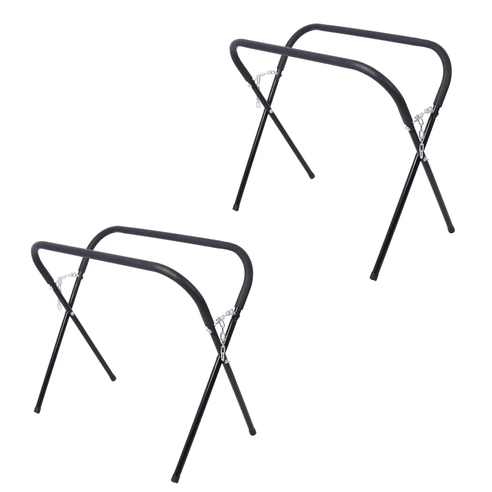 Garvee Portable Work Stand,750 Pound Capacity ,Adjustable, Padded,Automotive Fender Stand ,Heavy Duty Workbench for Garages, Repair Shops, and DIY