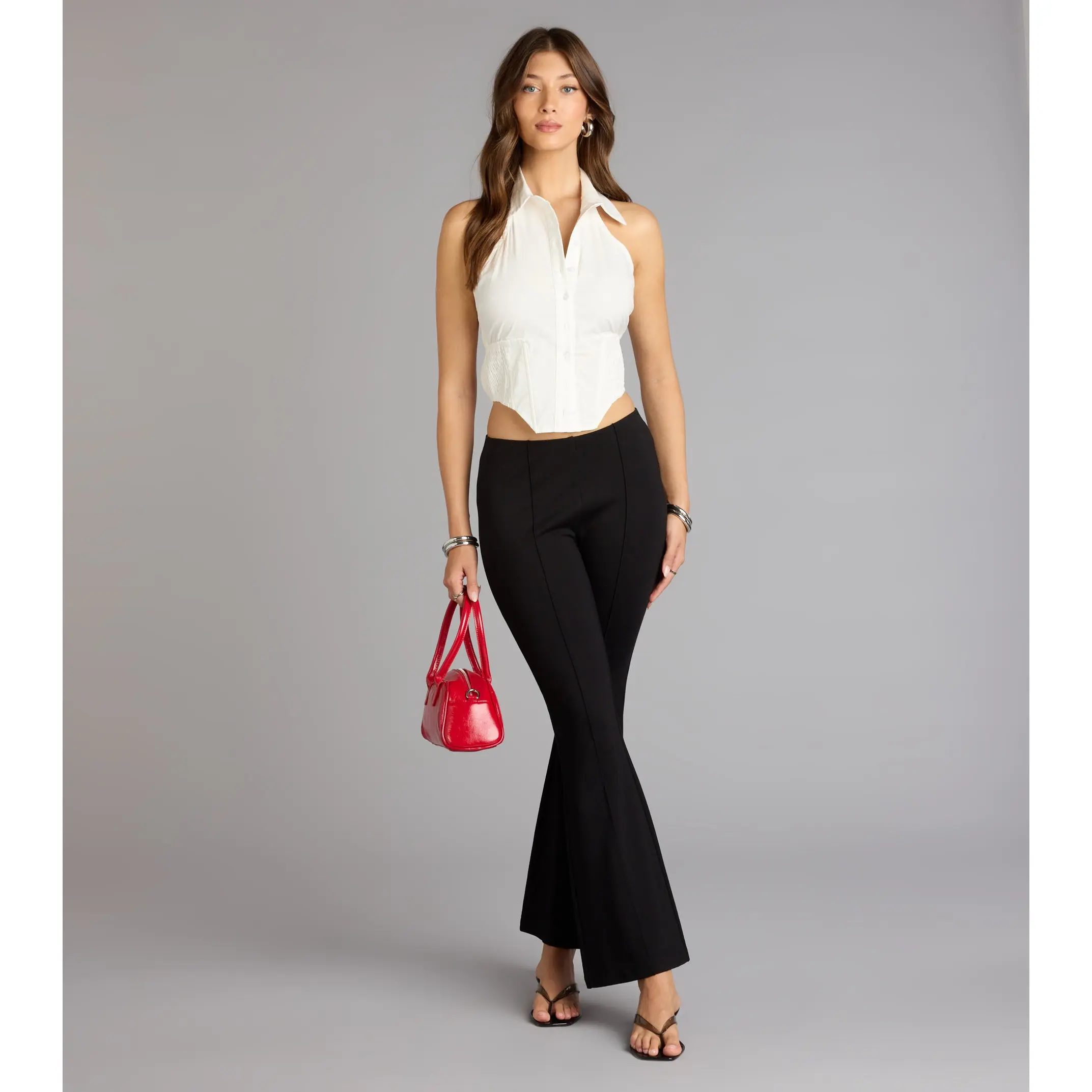 Your Strut Starts Here Ponte Flare Pants Your Strut Starts Here Ponte Flare Pants