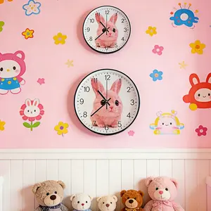 Personalized Silent Clock, Wall Clock, Round Shape Battery Operated, No Ca Prop 65 Warning, Ideal for Quiet Spaces, Home Decor Accessory