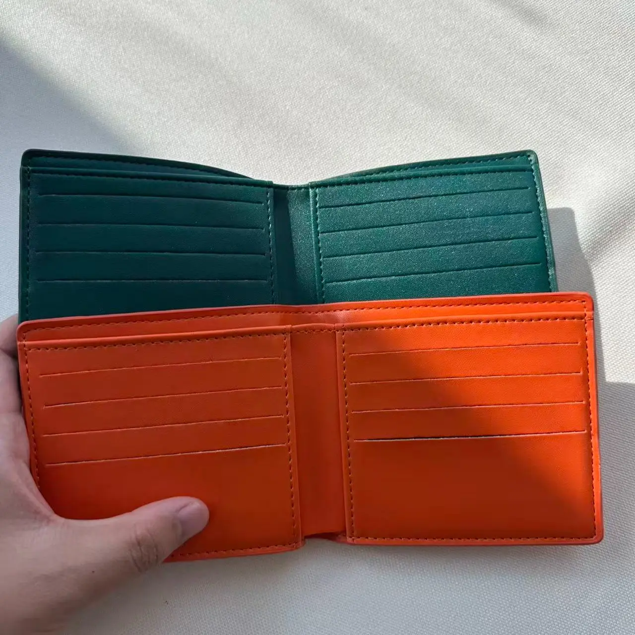 The Classic Heritage Wallet - Coated Canvas Card Sleeve
