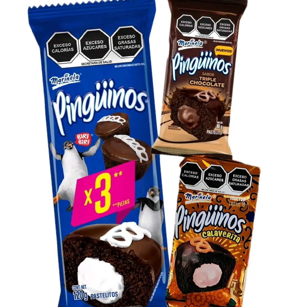 Penguin pastry snacks Penguin pastry snacks