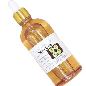 Oh, My Glow! Moisturizing Body Glaze 4oz - Smooth as Silk, Lightweight, Moisturizing Formula Coconut Apple